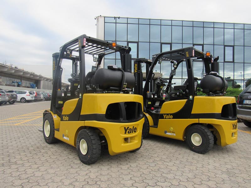 Innovative Project Lpg Powered Forklifts Explosion Proof Protected For Atex Zone 2 And 22 Gas Yale Fleet Miretti